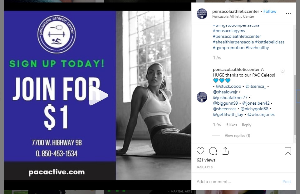 How to Grow your Fitness Club's Brand on Instagram